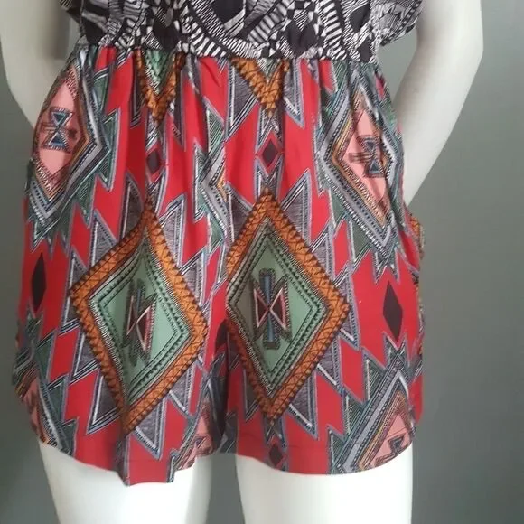 Southwestern Motif Romper    - Picture 7 of 11